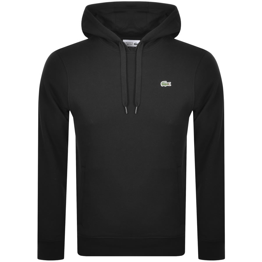 Alternative Image for ProductLacoste Sport Logo Pullover Hoodie Black1